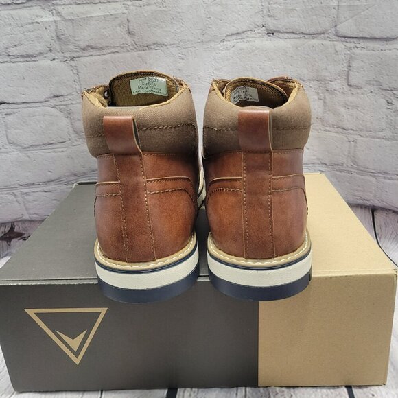 Vance Co. Men's Dalvin Tru Comfort Foam Lace-Up Moc Toe Ankle Boot - Picture 8 of 9